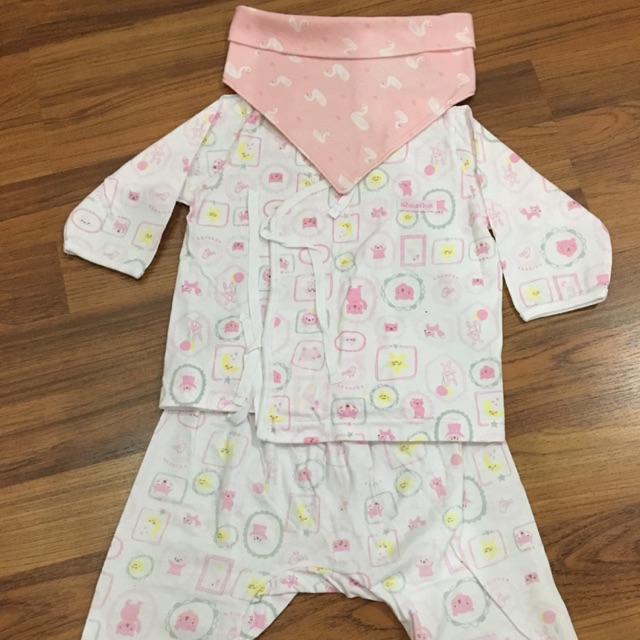 ชุดเซ็ทเด็กแรกเกิด เสื้อป้าย Absorba ไซส์ 3M เสื้อผ้าเด็กอ่อน