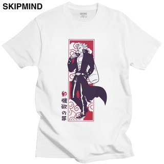 เสื้อยืดแขนสั้น ผ้าฝ้ายแท้ 100% พิมพ์ลายการ์ตูนอนิเมะ Ban Nanatzu No zai แฟชั่นญี่ปุ่น สําหรับผู้ชาย LHZYสามารถปรับแต่งไ