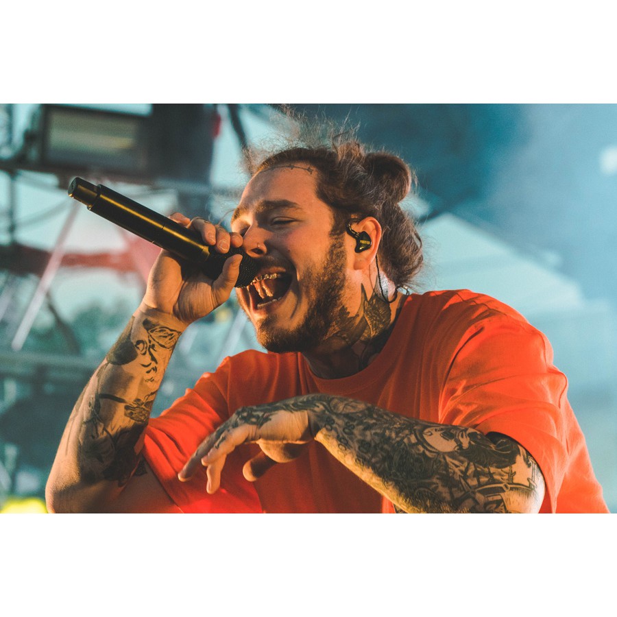 โปสเตอร์ Post Malone โพสต์ มาโลน Poster วอลเปเปอร์ ตกแต่งผนัง Hip hop Hiphop rapper แร็ปเปอร์ ของขวั