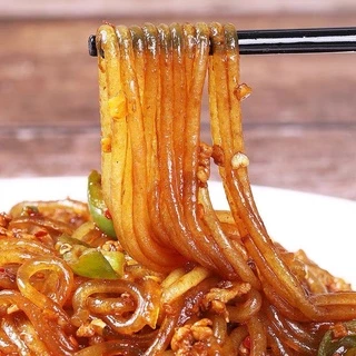 วุ้นเส้นจีน เหนียวนุ่ม เส้นหนึบ อร่อย แบ่งทานได้ 368g鑫发红薯圈粉