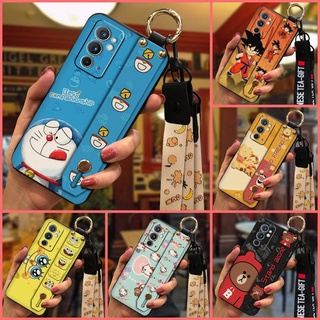 Cute Silicone Phone Case For 1+9RT/OnePlus 9RT 5G Cartoon Phone Holder Wristband Shockproof Durable New Arrival