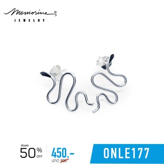 Memorine Jewelry ต่างหูเงินแท้ 925 : ONLE177