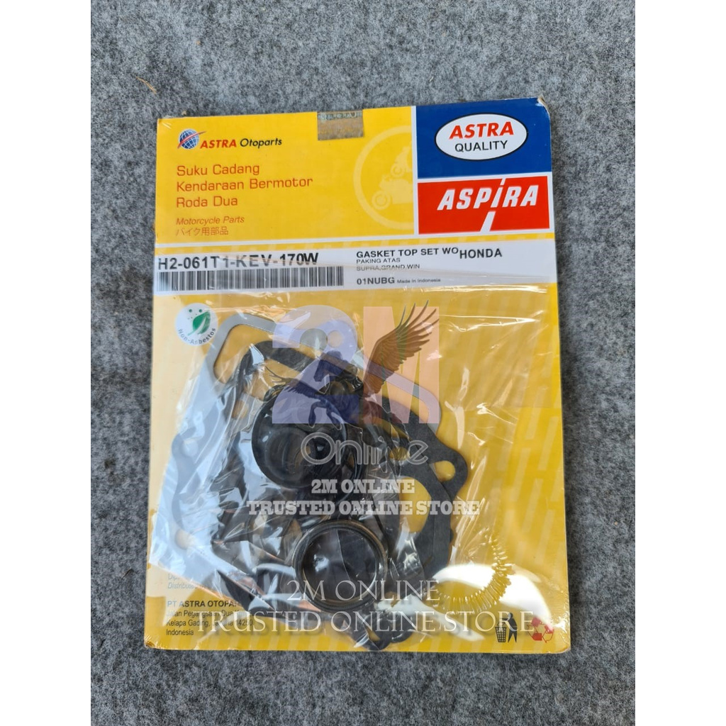 Mdr ปะเก็น Paking Top Set Supra Grand Win Aspira ยี่ห้อ H2-061T1-KEV-170W