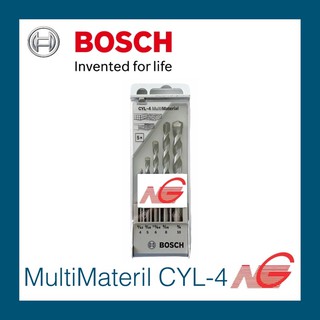 ชุดดอกสว่าน BOSCH MultiMaterial CYL-4 5 ตัวชุด 2608680798