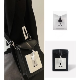 กระเป๋าสะพายข้างSwitch socket mini mobile phone bag new shoulder messenger กระเป๋าสี่เหลี่ยมเล็ก	
กระเป๋า