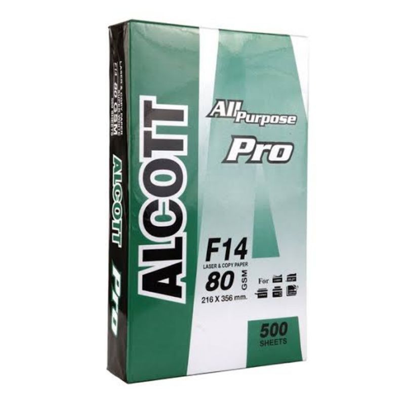 กระดาษถ่าย​F14 Alcott​(80G​/500)