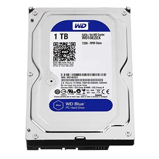 1 TB HDD (ฮาร์ดดิสก์) WD BLUE 7200RPM SATA3 ()  (รับประกัน3ปี)