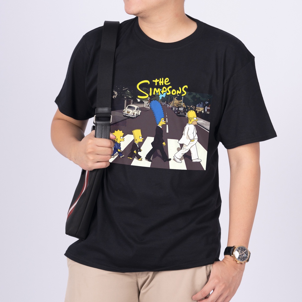 เสื้อยืด Gevariel เดิน Simpsons