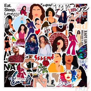 ❉ Selena Gomez Series 01 - POP Actress Singer สติ๊กเกอร์ ❉ 50Pcs/Set DIY Fashion Mixed Luggage Laptop Skateboard Waterproof Doodle Decals สติ๊กเกอร์