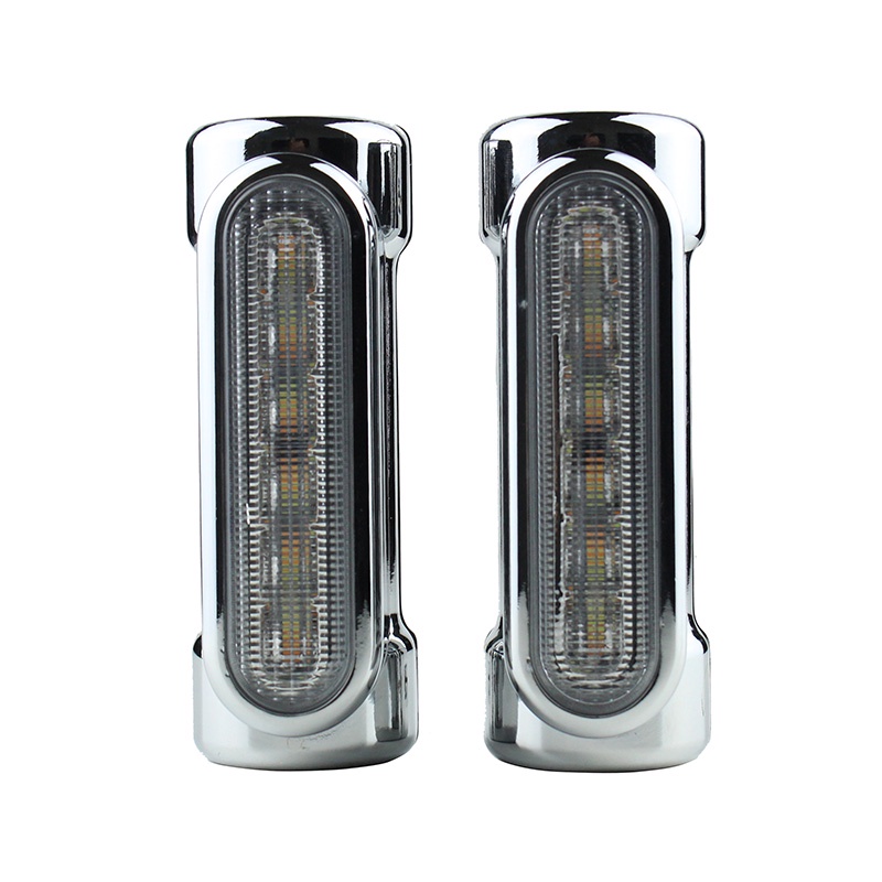 Local StockStreet Glide LED Engine Guard Lights White Amber Color 1