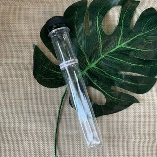 หลอดเยลลี่ 80 cc หลอดขนม หลอดน้ำ พร้อมฝา แพ็ค150ใบ