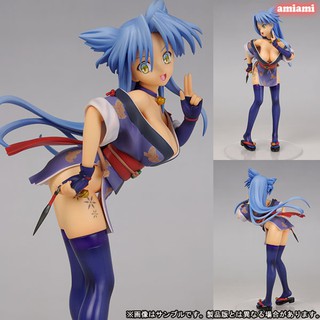 Model Figure งานแท้ Original ฟิกเกอร์ โมเดล Sengoku Rance เซ็นโกคุ Suzume ซูซูมิ 1/8 นินจาสาว ชุดยูกาตะ