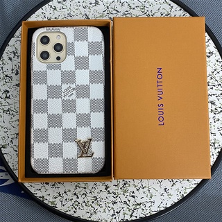 [พร้อมกล่องของขวัญ] เคสโทรศัพท์มือถือ ลายโลโก้โลหะ สําหรับ for iphone 11 case xs max xr 13 pro max 6plus 7 8plus 12 pro max