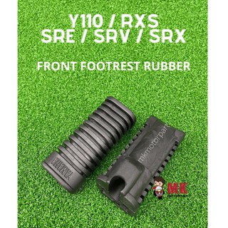 (M) ยางพักเท้าหน้า สําหรับ Yamaha Y110 RXS SRE SRV SRX Getah Pemijak Kaki Depan YSS 3YR RXS115