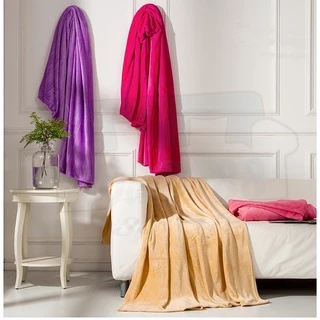 🛏ผ้าห่มนาโนสีพื้น DC2 ผ้าห่ม🛏เนื้อผ้านุ่ม 🌈เเล้วรู้สึกสบาย เหมาะเป็นของขวัญของฝาก มีหลายขนาด🌈