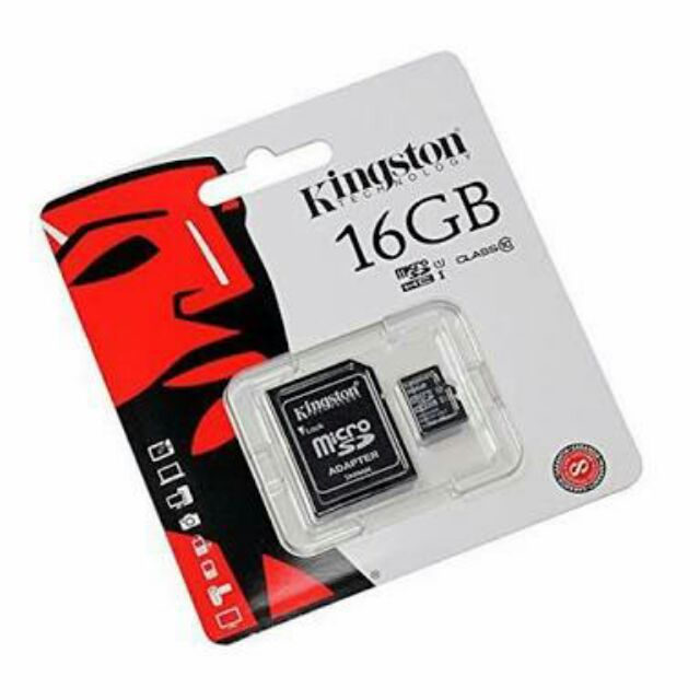 Kingston Micro SD Card 16GB Class 10