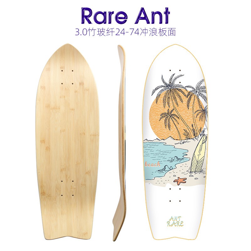 D D Surfskate สเก ตบอร ด สเก ตบอร ดผ ใหญ 3ร ปแบบใหม ป องก นรอยข ดข วน ไม ไผ ใยแก ว Land กระดานโต คล น ไม ไผ แก ว ส ง Ui7mhrvgqv Thaipick