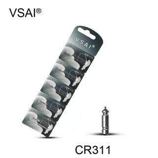 ถ่าน Vsai CR-311 แบตเตอรี่ใส่ทุ่นไฟชิงหลิว ยาว11mm. 3V ของใหม่ ของแท้ ไม่สามารถชาร์จได้