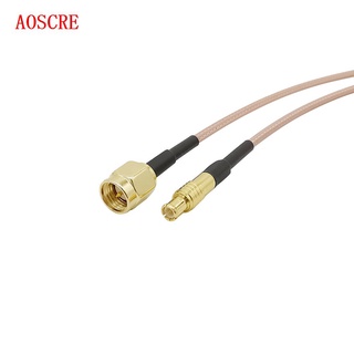 RF Coax RG316 Cable SMA Male Switch to MCX Male Straight Pigtail Cable SMA Plug to MCX Plug Antennas Wire Connector