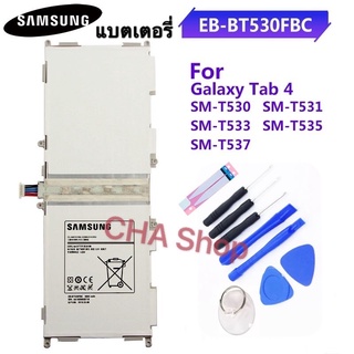 แบตเตอรี่ Samsung Galaxy Tab 4 10.1,SM-T530,T531,T535 (EB-BT530FBE) รับประกันสินค้า 3 เดือน