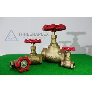 Globe valve (โกลบวาล์ว) KITZ รุ่นC 1-1/2นิ้ว ก๊อกวาล์ว โกล้บวาล์ว ก็อกวาล์ว วาล์วน้ำทองเหลือง วาล์วทองเหลือง