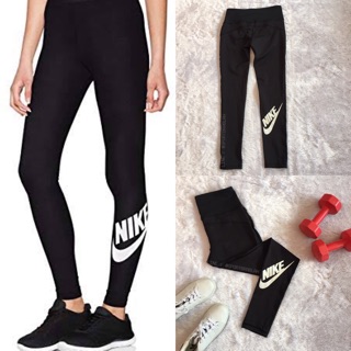 Nike จาก 890฿ กางเกงออกกำลังกายสตรี ขายาว สีดำ เลคกิ้ง Nike , เลคกิ้งขายาว ,Legging Nike