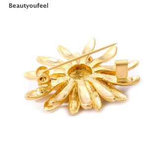 [Beautyoufeel] เข็มกลัด รูปผึ้ง ดอกเดซี่ ขนาดเล็ก สวยหรู เครื่องประดับแฟชั่น