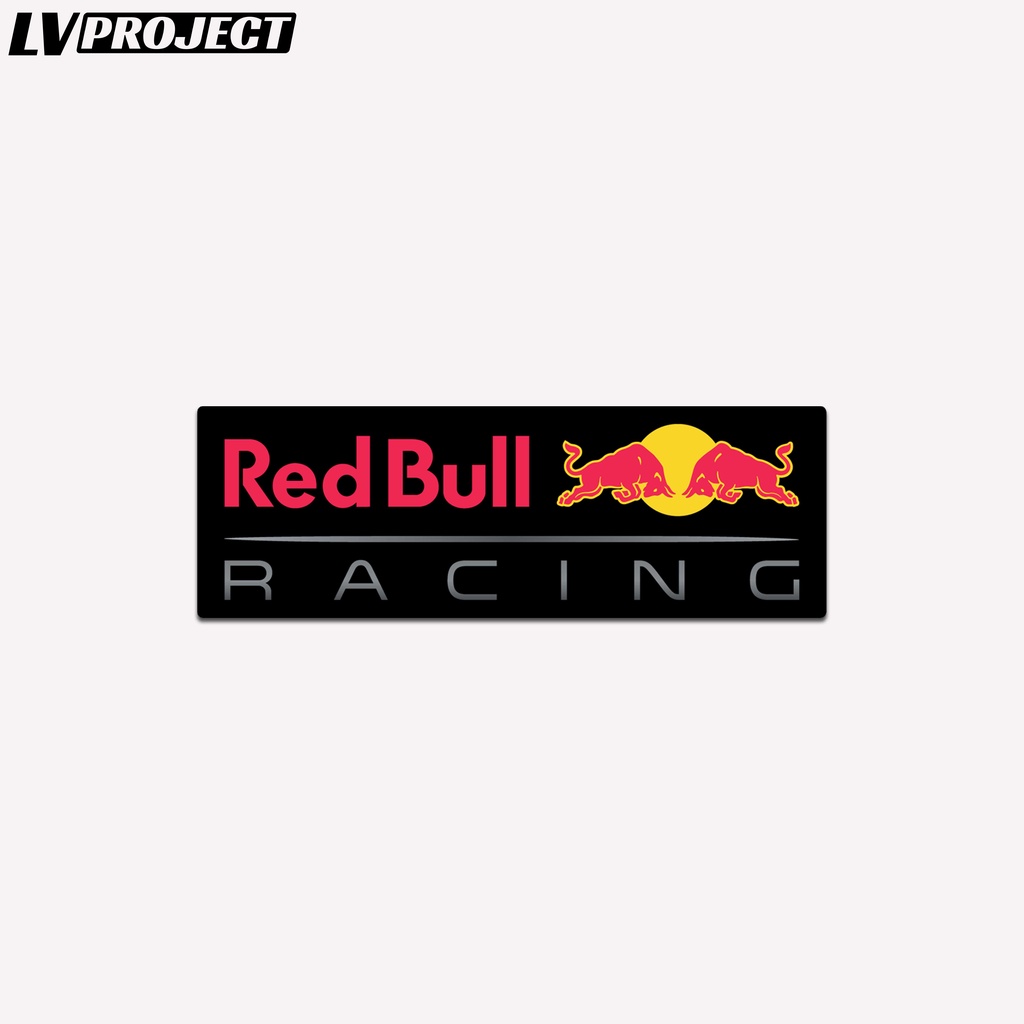 MERAH Redbull สติกเกอร์ 10 ซม. ยาวรถจักรยานยนต์ Body Glossy เคลือบด้าน 1 ชิ้น Red Bull สติกเกอร์