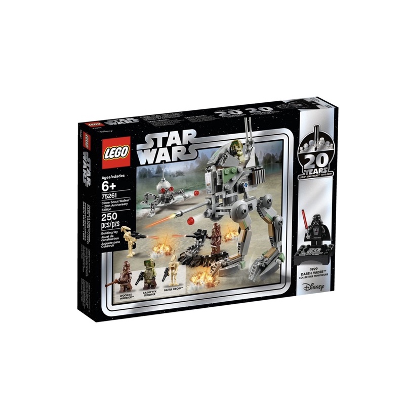 Lego Starwars #75261 Clone Scout Walker™ – 20th Anniversary Edition กล่องมีรอยเล็กน้อย