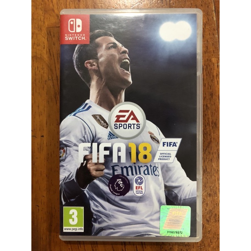 แผ่นเกม nintendo switch FIFA18 (มือสองสภาพดี)