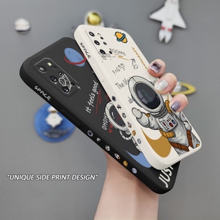 เคสโทรศัพท์มือถือซิลิโคน ลายนักบินอวกาศ สําหรับ Samsung Galaxy S20 Plus Ultra FE