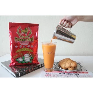 ชาไทยตราสิงห์ (ชาแดง) หอมหนัก สีสดสวย Thai Tea Mix, Sing Brand (Red Tea)