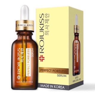 (เซรั่ม กล่องเหลือง) Rojukiss โรจูคิส Perfect Poreless Serumขนาด 15ml และ 30 ml.