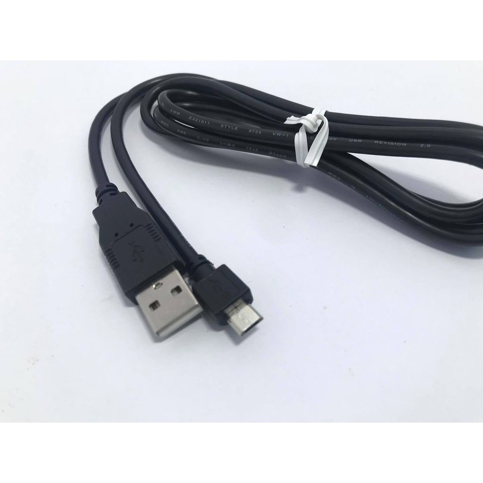 สายชาร์จ งานแท้ติดมากับเครื่อง จอย PS4 Micro USB ยาว 1.5 เมตร