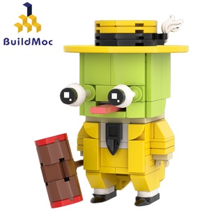 Buildmoc sci-fi comedy โมเดลตัวต่อเลโก้ รูปหน้ากาก ของเล่นเสริมการเรียนรู้เด็ก 162 ชิ้น