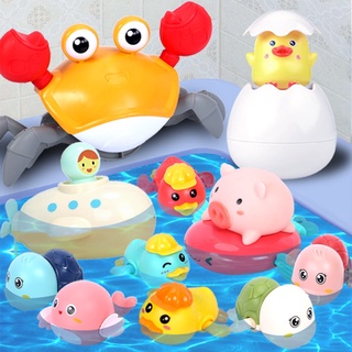 Funny Bath Toys for Kids Toddlers Game Water Shower Pool Baby Toy 1 2 3 4 - 5 Years Children Gift Boys Girls Bathing Set Tub Toys for Girls Rubber Ducks Mini Duck Animal Swimming Pool Winp Up 6 12 18 Months Beach Educational Child Doll