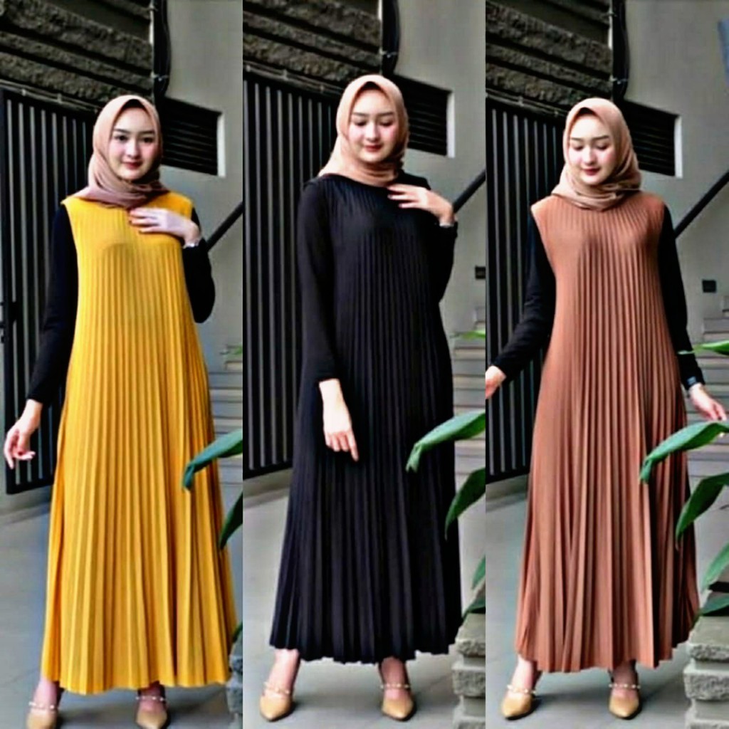 เดรสยาว Brocade/Alexa Laceless Delana Weding Sleeve