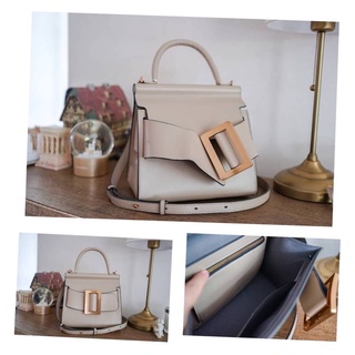 B Karly24cm in rose gold. หนังแท้นะคะ