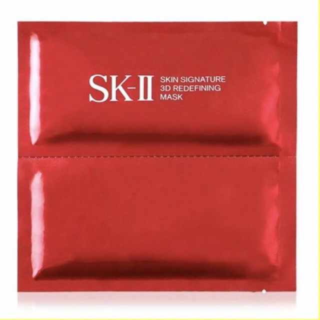 sk-II  Skin Signature 3D Mask มาร์คแผ่น ฟื้นบำรุงแบบเร่งด่วน