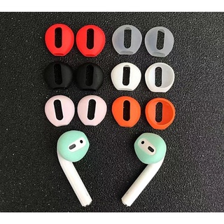 ซิลิโคนหูฟังสีสวย สำหรับ A ir/ Realme Buds Air/Huawei freebuds/Mi Air dots/TWS/ QCY  แบบบางพิเศษ+ปิดเคสไม่สนิทนะคะ+