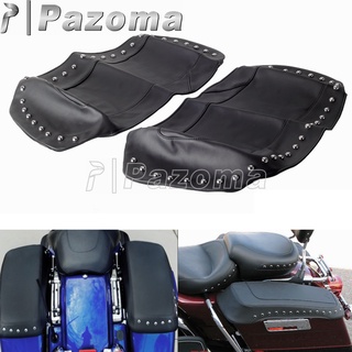 PA PU V6 Saddlebag Lid Guard Sun Protection สำหรับ Harley Touring Road King Street Electra XE 2014-Up