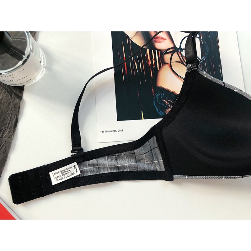 (มีส่งด่วน)เสื้อชั้นในไร้โครงลายสก็อตขนาดไม่ใหญ่ควรเผื่อ1-2ไซส์ลายน่ารักมากจากไทย K-13 - รูปที่ 6