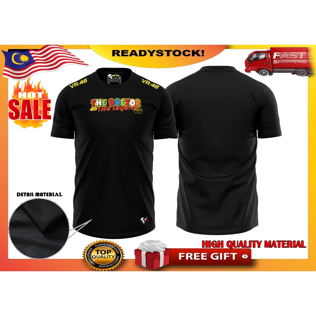 เสื้อยืด VR 46 THE LEGEND BAJU VR46