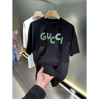 เสื้อยืดแขนสั้น Gucc Trend สําหรับผู้ชาย และผู้หญิง