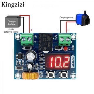 Xh-m609 สวิตช์ตัดการเชื่อมต่อแรงดันต่ํา 12v 24V 36V จอแสดงผลดิจิทัล LED ป้องกันการชาร์จเกิน สําหรับแบตเตอรี่ลิเธียม 12-36V