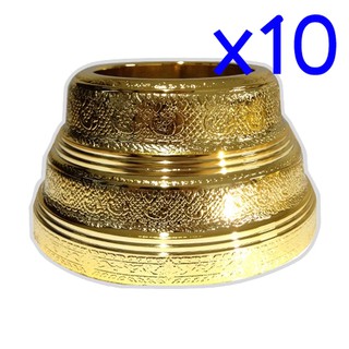 ตราสิงโต ฐานเทียนพรรษา เบอร์ 8 (ขนาด8cm) 5 คู่