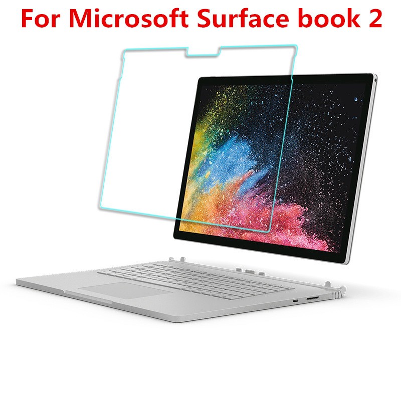 ฟิล์มกระจกนิรภัยกันรอยหน้าจอแล็ปท็อป สําหรับ Microsoft Surface book 2 book2 13.5 นิ้ว หรือ 15 นิ้ว TAB