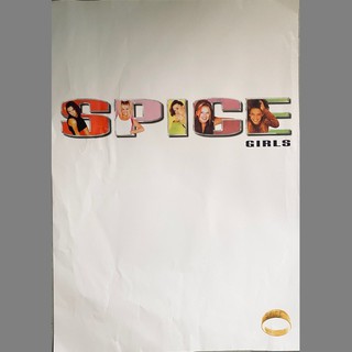 Poster วง Spice Girls อัลบั้ม Spice / Spice World [import]