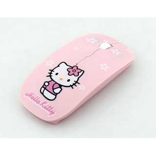 Hello Kitty Wireless Mouse 2.4 GHz เมาส์ไร้สาย ฮัลโหล คิตตี้ พร้อมส่งจาก กทม