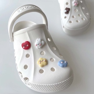 [Shoe Charm] Smile Mini Cham (5 แบบ) ปุ่มรองเท้า Croc Charms น่ารัก เครื่องประดับตกแต่งรองเท้า Charm Crocs Jibbitz รองเท้า Diy Charms รองเท้าผ้าใบ